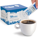 50 Count Sugar-Free Vanilla Syrup Packets for Coffee & Drinks, To-Go Single Serve, 15mL, 58Peaks