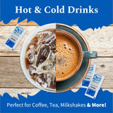50 Count Sugar-Free Vanilla Syrup Packets for Coffee & Drinks, To-Go Single Serve, 15mL, 58Peaks