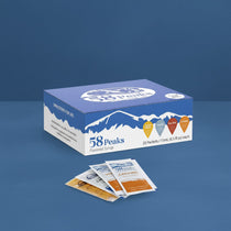 20 Count Variety Flavored Syrup Packets Vanilla Caramel French Vanilla Hazelnut for Coffee & Drinks, 15mL, 58Peaks