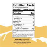20 Count French Vanilla Syrup Packets for Coffee & Drinks, To-Go Single Serve Flavoring, 15mL, 58Peaks