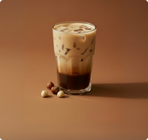 Iced Hazelnut Macchiato